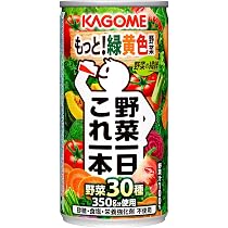 Amazon.co.jp: カゴメ 野菜一日これ一本 190g缶×30本(食物繊維
